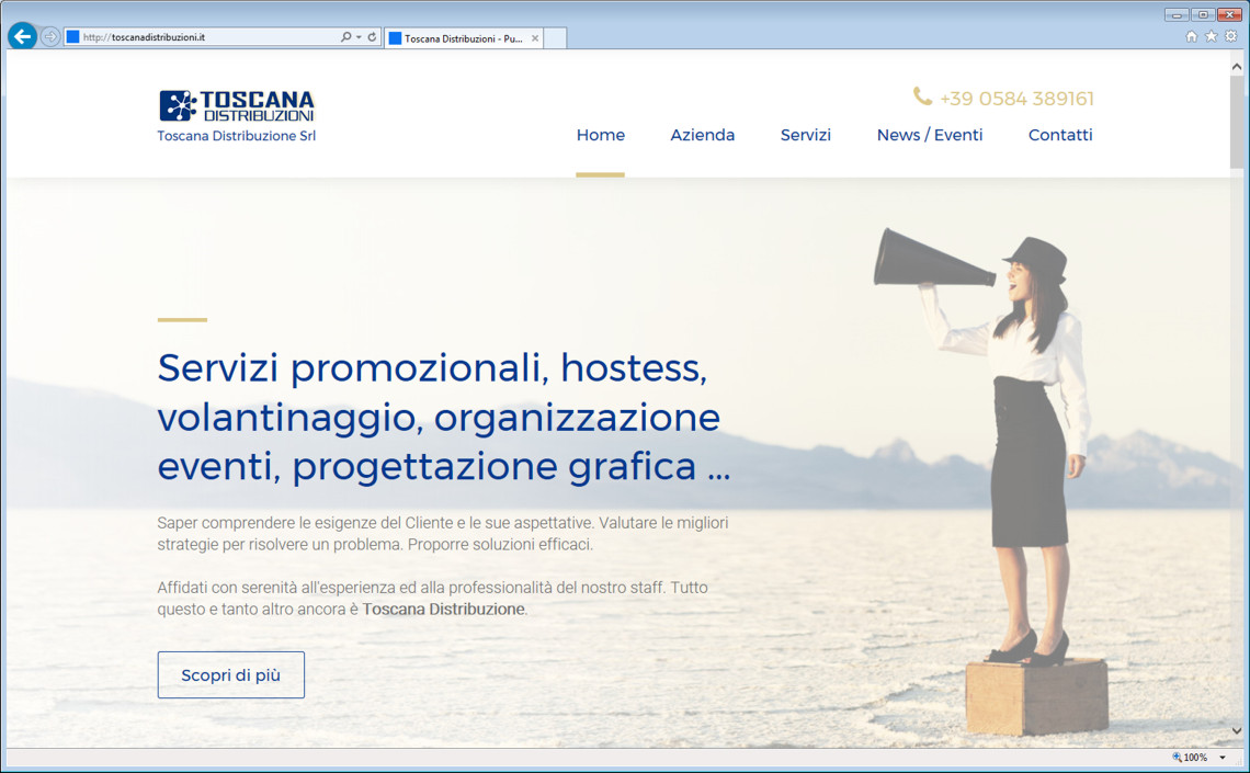 Nuovo sito web ToscanaDistribuzioni.it